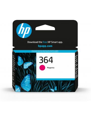 HP CB319EE/364 Ink cartridge magenta, 300 pages ISO/IEC 24711 3ml for HP PhotoSmart B 110/C 309/D 5460/Plus/Premium