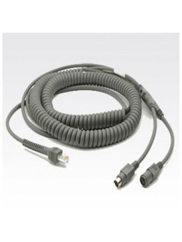 Zebra Keyboard Wedge Cable CBA-K08-C20PAR KVM cable 6 m Grey