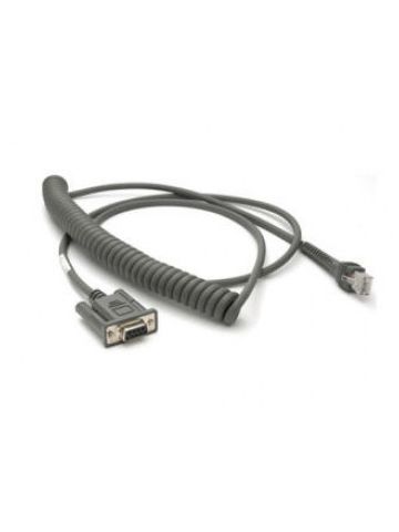 Zebra CBA-R37-C09ZBR serial cable Beige 2.74 m DB9