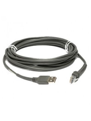 Zebra Series A USB cable 4.5 m USB A Grey