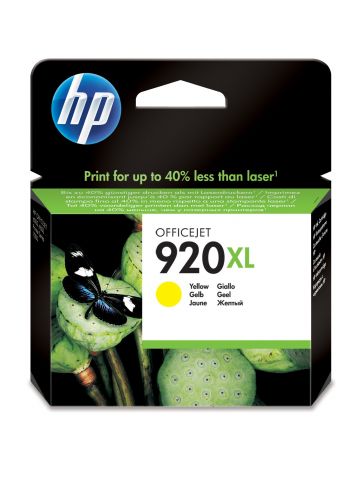 HP CD974AE/920XL Ink cartridge yellow high-capacity, 700 pages ISO/IEC 24711 6ml for HP OfficeJet 6000