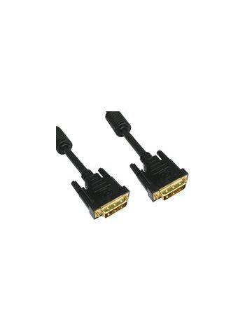 Cables Direct CDL-DV205 DVI cable 5 m DVI-D Black