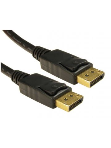 Cables Direct CDLDP-001LOCK DisplayPort cable 1 m Black