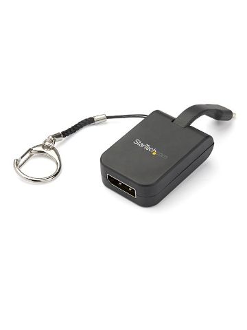 StarTech.com Portable USB-C to DisplayPort Adapter with Quick-Connect Keychain