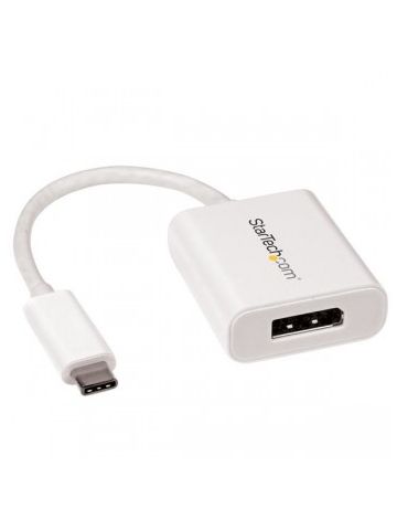 StarTech.com USB-C to DisplayPort Adapter - 4K 60Hz - White