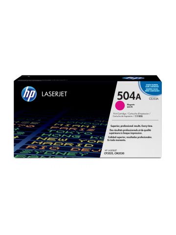 HP CE253A/504A Toner cartridge magenta, 7K pages ISO/IEC 19798 for HP CLJ CP 3525