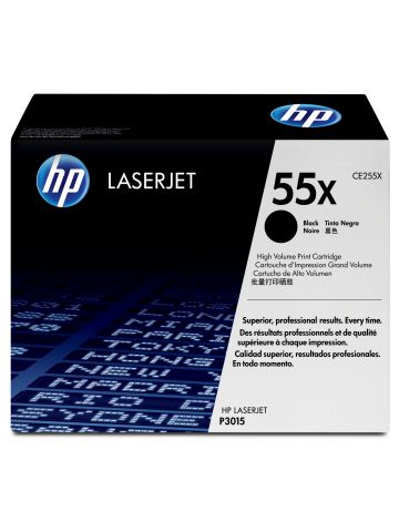 HP CE255X/55X Toner cartridge black high-capacity, 12.5K pages ISO/IEC 19752 for HP LaserJet P 3015