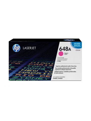 HP CE263A/648A Toner cartridge magenta, 11K pages ISO/IEC 19798 for HP CLJ CP 4025/4520