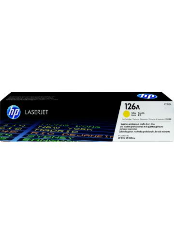 HP CE312A/126A Toner yellow, 1K pages ISO/IEC 19798 for HP LJ Pro CP 1025