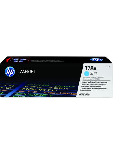 HP CE321A/128A Toner cyan, 1.3K pages ISO/IEC 19798 for HP LJ Pro CP 1525