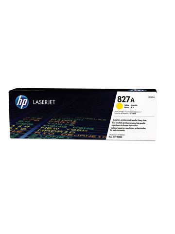 HP CF302A/827A Toner yellow, 32K pages ISO/IEC 19798 for HP Color LaserJet M 880