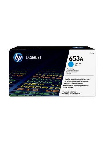 HP CF321A/653A Toner cartridge cyan, 16.5K pages ISO/IEC 19798 for HP Color LaserJet M 680