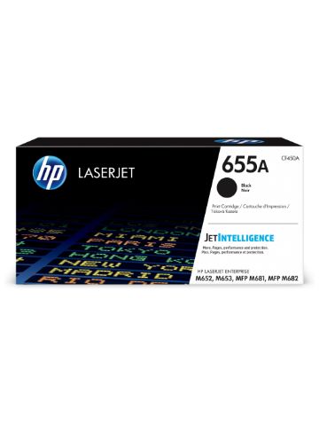 HP CF450A/655A Toner cartridge black, 12.5K pages ISO/IEC 19752 for HP LaserJet M 652/681