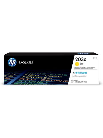 HP CF542X/203X Toner cartridge yellow, 2.5K pages ISO/IEC 19798 for HP Pro M 254