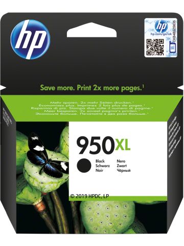 HP CN045AE/950XL Ink cartridge black high-capacity, 2.3K pages ISO/IEC 24711 53ml for HP OfficeJet Pro 8100/8610/8620