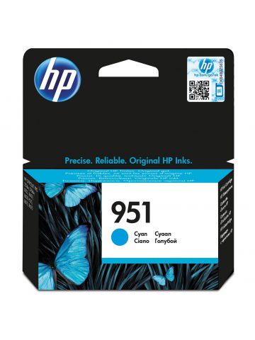 HP CN050AE/951 Ink cartridge cyan, 700 pages ISO/IEC 24711 8.5ml for HP OfficeJet Pro 8100/8610/8620