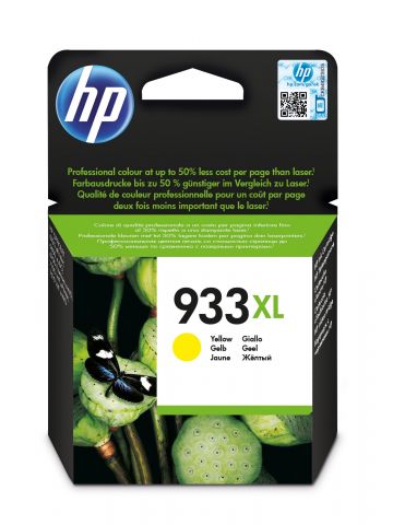 HP CN056AE/933XL Ink cartridge yellow high-capacity, 825 pages ISO/IEC 24711 8,5ml for HP OfficeJet 6100/7510/7610