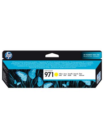 HP CN624AE/971 Ink cartridge yellow, 2.5K pages ISO/IEC 24711 24.5ml for HP OfficeJet Pro X