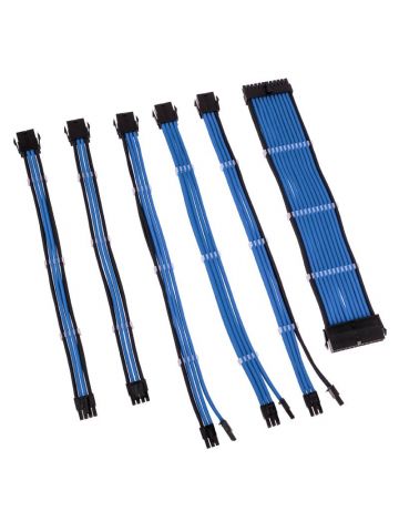 Kolink Core Adept Braided Cable Extension Kit - Blue