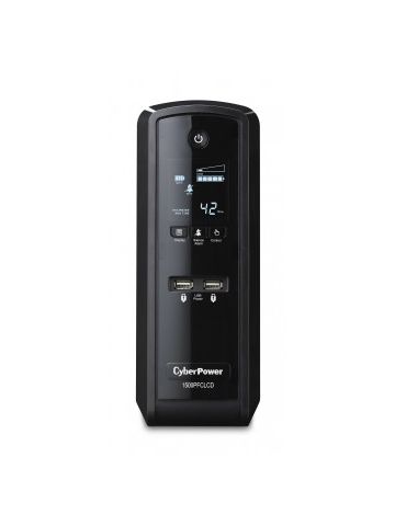 CyberPower CP1500EPFCLCD uninterruptible power supply (UPS) Line-Interactive 1500 VA 900 W 6 AC outlet(s)