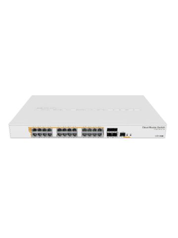 Mikrotik CRS328-24P-4S+RM network switch Managed L2/L3 Gigabit 1U Power over Ethernet (PoE)