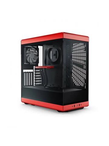 HYTE Y40 Midi Tower Black, Red