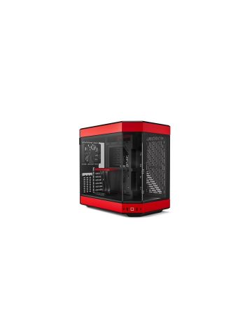 HYTE Y60 Midi Tower Black, Red