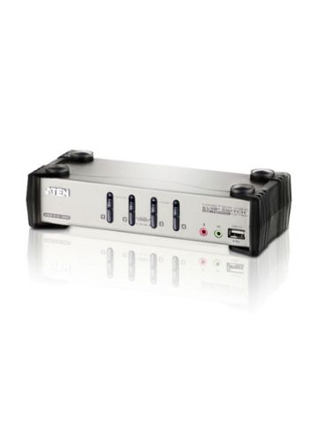 Aten Cs1734b Kvm Audio-Usb Switch 4 Ports