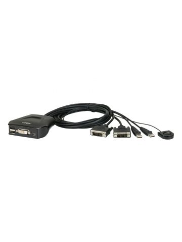 ATEN 2-Port USB DVI KVM Switch