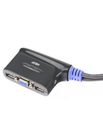 Aten CS62U-A7 KVM switch Black