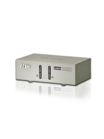 ATEN 2-Port USB VGA KVM with Audio (KVM Cables included)