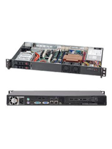 Supermicro SuperChassis 510T-203B (Black)