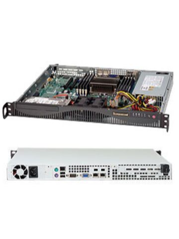 Supermicro SuperChassis 512F-441B (Black)