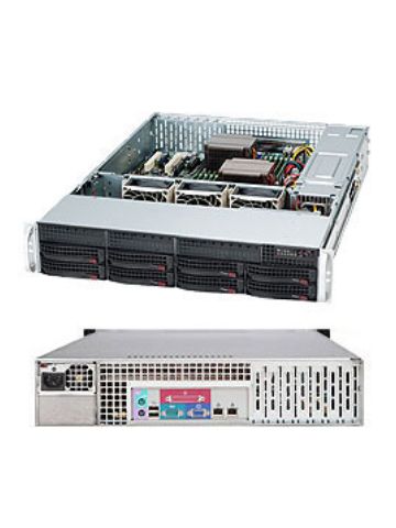 Supermicro SuperChassis 825TQ-600LPB (Black)