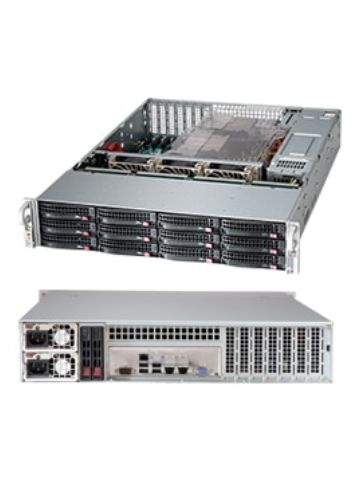 Supermicro SuperChassis CSE-826BAC12-R1K23LPB (Black)