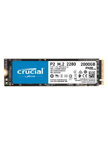 Crucial P2 M.2 2000 GB PCI Express 3.0 NVMe