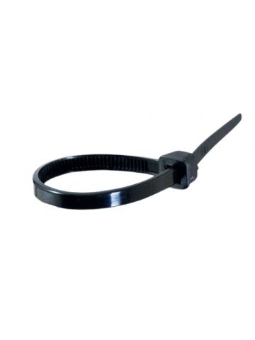 Titan CT30048B cable tie Releasable cable tie Nylon Black 100 pc(s)