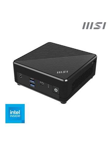 MSI Cubi N ADL Intel N100 Barebone, NUC, SFF, Mini Computer, HTPC, (NO RAM, NO Storage, NO OS), UHD Graphics/Type C/HDMI/DisplayPort/Dual LAN/WiFi 5/BT 5.1/VESA