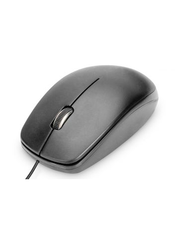 Digitus USB mouse with cable, 3 buttons, 1200 dpi