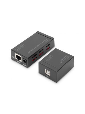 Digitus USB Extender, USB 2.0 4 Port Hub