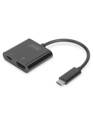 Digitus USB Type-C™ 4K HDMI Graphics Adapter + USB-C™ (PD)
