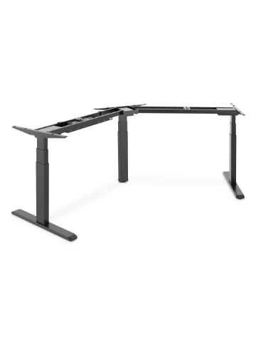 Digitus Electric Height-Adjustable Desk Frame, 120Â° Corner Design