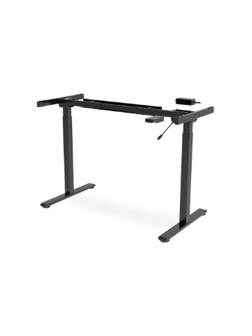 Digitus Electrically Height-Adjustable Table Frame, single motor, 2 levels, black