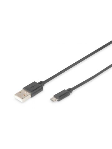 Digitus USB 2.0 connection cable - USB A - Micro B