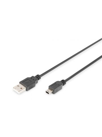 Digitus USB 2.0 Connection Cable, Type A to Mini B