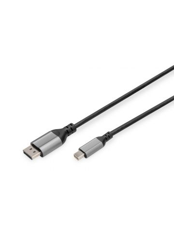 Digitus 8K DisplayPort Adapter Cable, Mini DP to DP