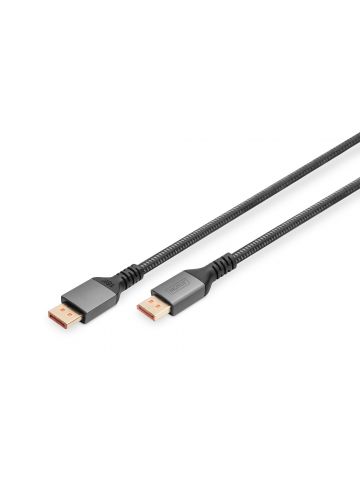 Digitus 16K DisplayPort Connection Cable, Version 2.1, 1m, 80G, black