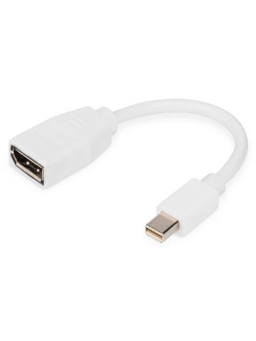 Digitus DisplayPort™ adapter cable, mini DP - DP