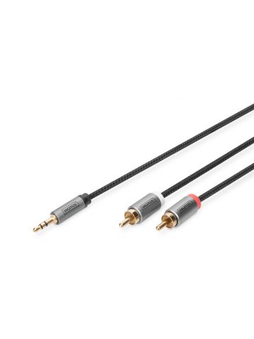 Digitus Audio adapter cable, 3.5 mm stereo jack to RCA