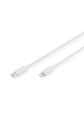 Digitus Data / Charger Cable, USB-C - Lightning, MFI